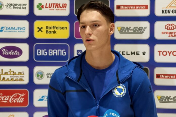 Salko Hamzić na okupljanju reprezentacije Bosne i Hercegovine