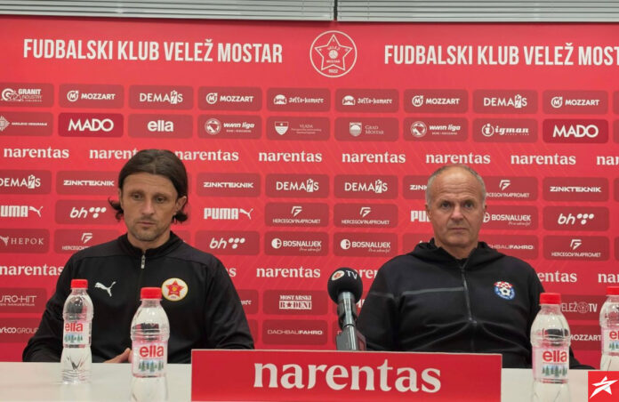 Detalj utakmice Veleža i Širokog Brijega u Mostaru