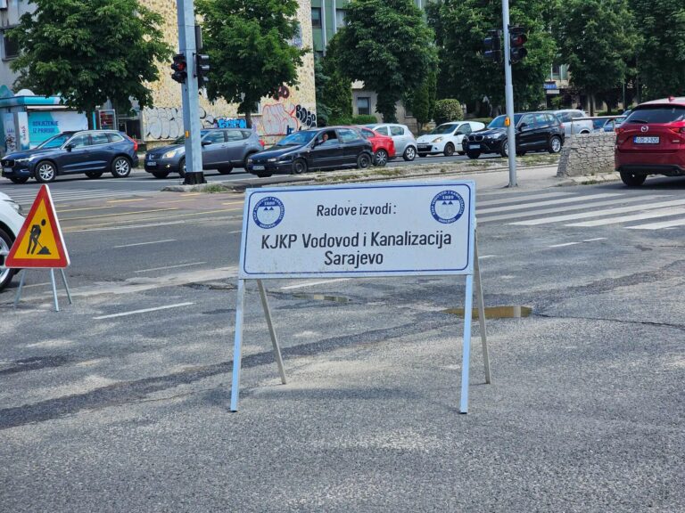 Radovi na vodovodnoj mreži u sarajevskim ulicama