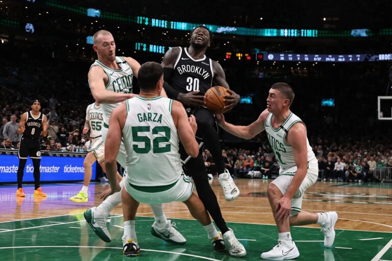 Luka Garza tokom utakmice Bostona protiv Chicago Bullsa