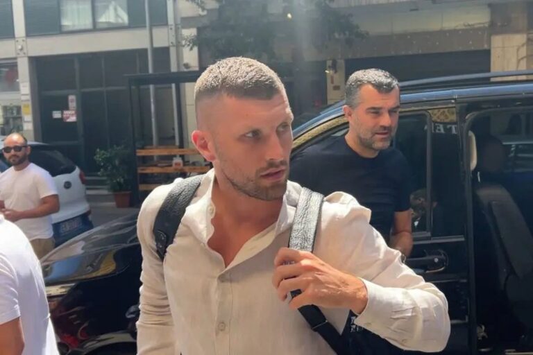 Ante Rebić tokom utakmice u dresu Hajduka
