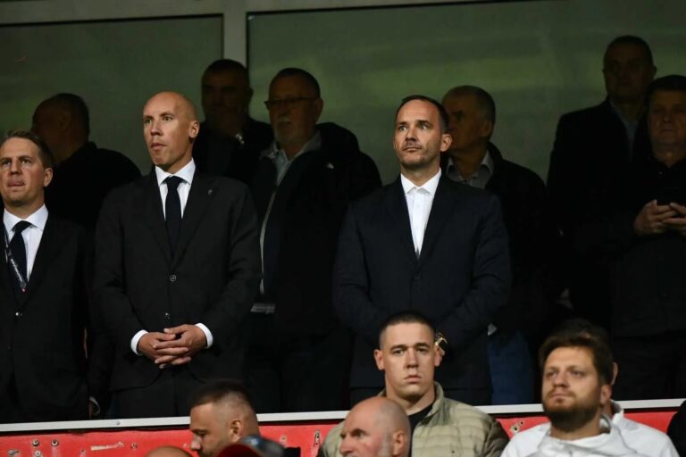 Vico Zeljković i Edin Džeko nakon oproštaja od reprezentacije BiH