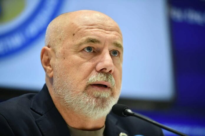 Sergej Barbarez na press konferenciji reprezentacije Bosne i Hercegovine