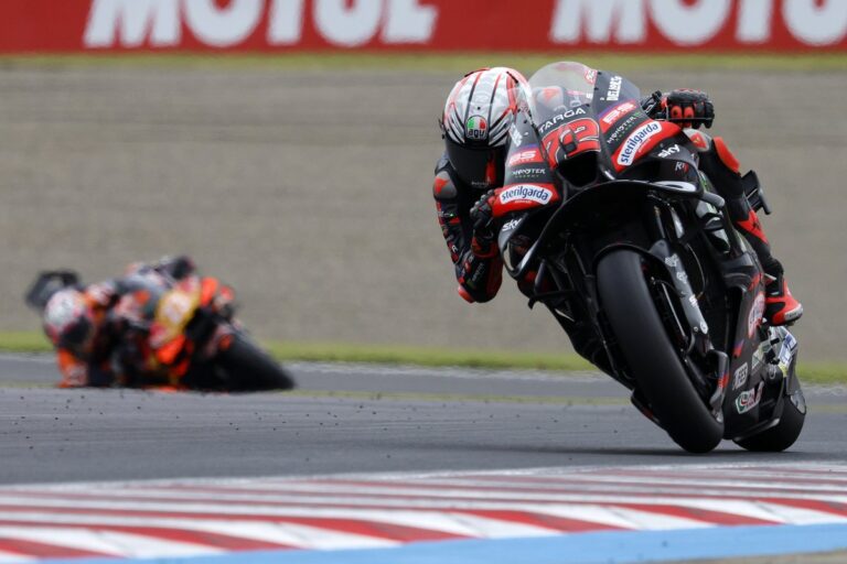 Marco Bezzecchi slavi pobjedu u MotoGP utrci u Indoneziji
