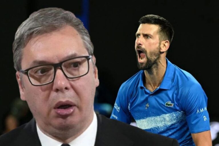Novak Đoković tokom teniskog meča i vijest o mogućem povratku u Srbiju