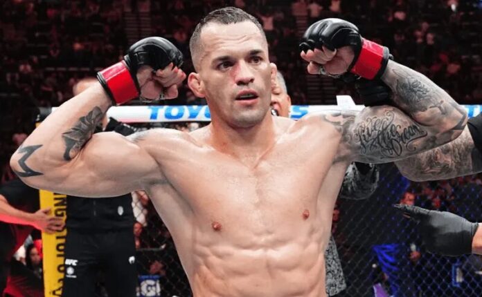 Roberto Soldić tokom UFC debija protiv Khaosa Williamsa u Salt Lake Cityju
