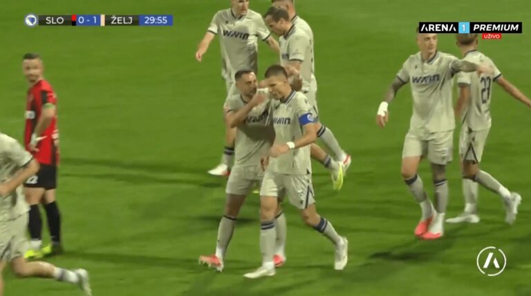 Pejić realizuje penal za vodstvo Željezničara protiv Slobode na Tušnju