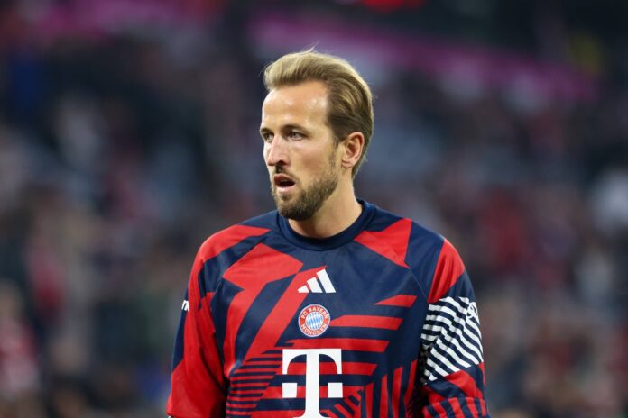 Harry Kane u dresu Bayerna tokom utakmice protiv Leipziga