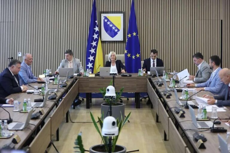 Sjednica Vijeća ministara Bosne i Hercegovine