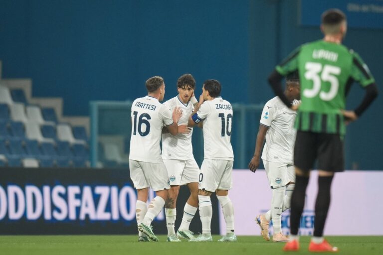 Romano Floriani Mussolini slavi pogodak za Lazio protiv Sassuola