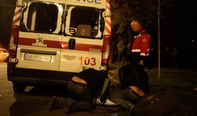 Oštećeni objekti u Kijevu nakon ruskog raketnog napada
