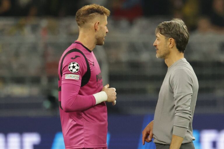 Peter Gulacsi na golu Villarreala tokom utakmice Lige prvaka