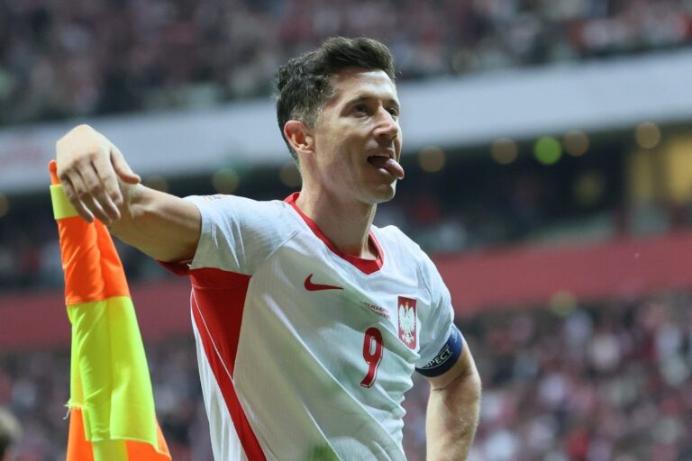 Robert Lewandowski u dresu reprezentacije Poljske