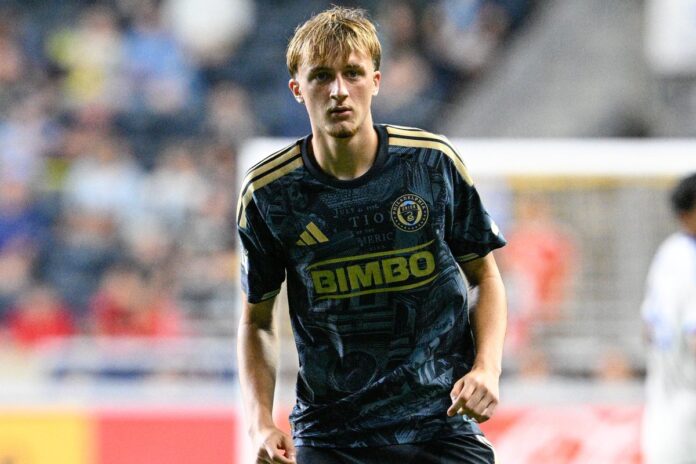 Malik Jakupović u dresu Philadelphije Union tokom fudbalske utakmice