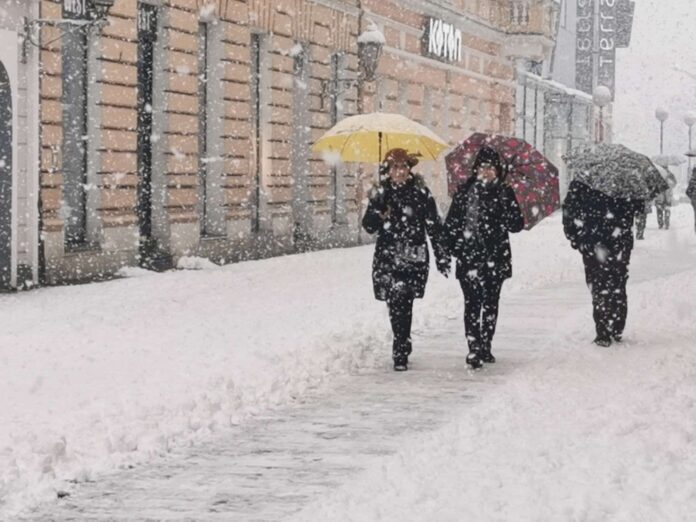 Oblačno vrijeme i mogući snijeg na planinskim vrhovima u Bosni i Hercegovini
