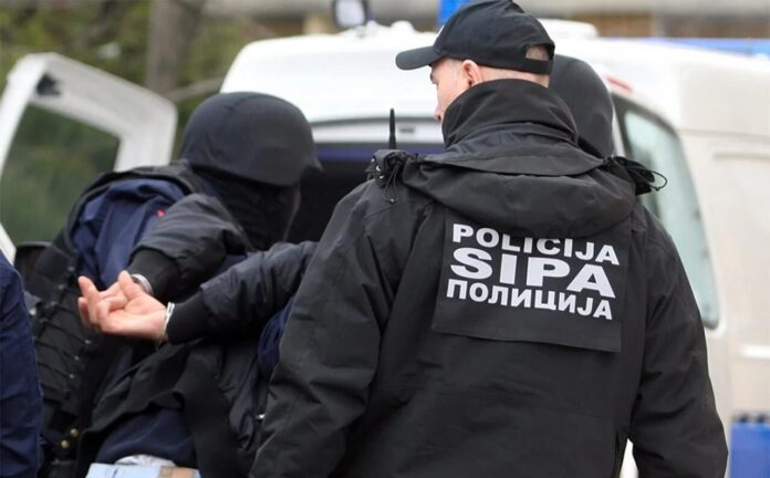 Pripadnici SIPA-e tokom akcije hapšenja u Istočnom Sarajevu