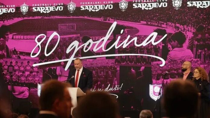 Svečana akademija FK Sarajevo povodom 80. rođendana u sarajevskoj Vijećnici